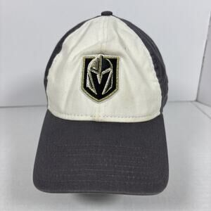 New Era Las Vegas Golden Knights White & Gray NHL Strap Back Hat